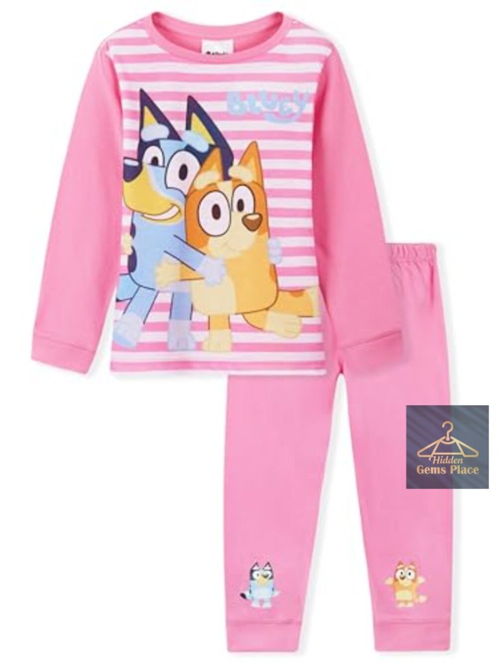 Kids Pajama Set 2 Piece Long Sleeve Cotton Lounge PJs